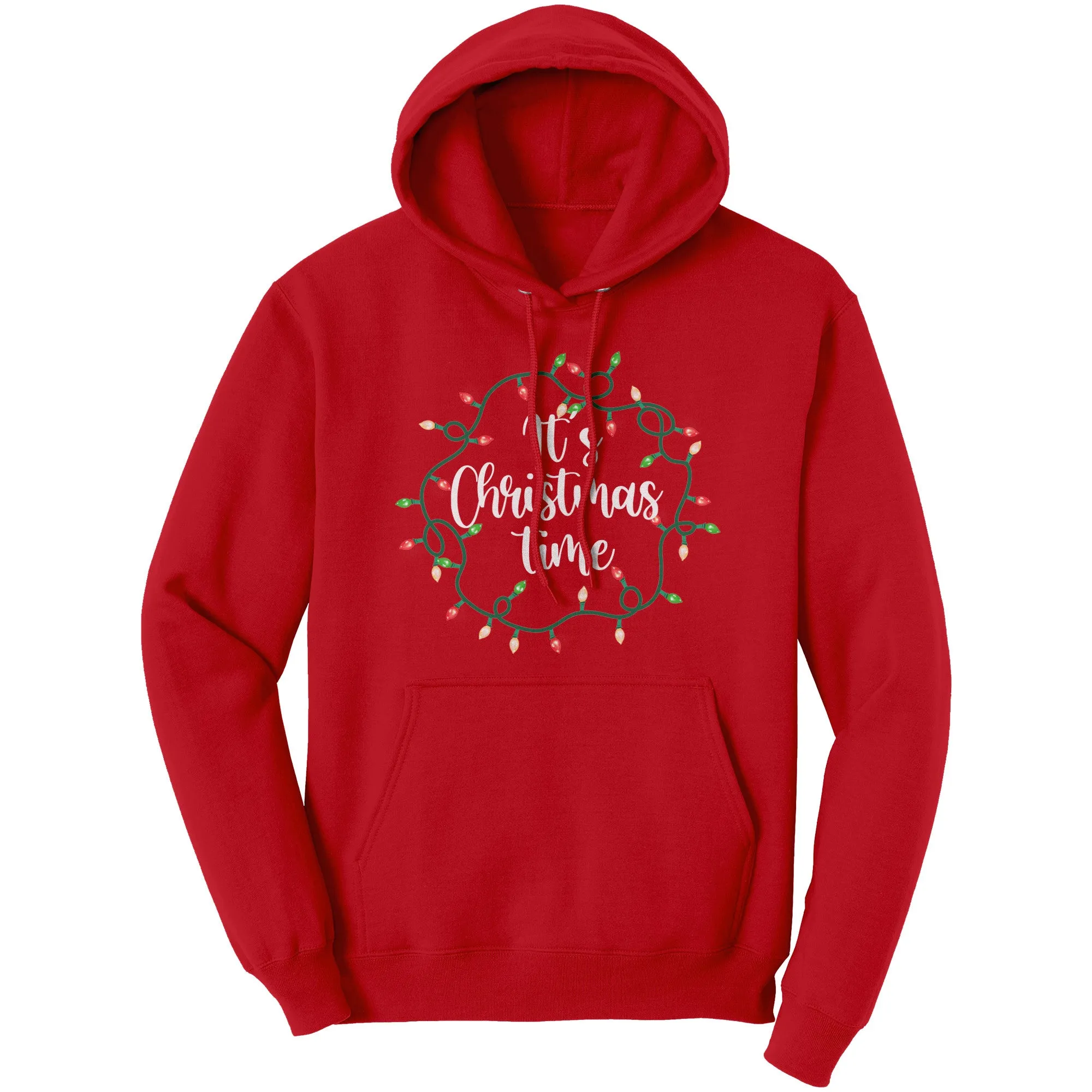 It's Christmas Time Hoodie For Christmas Gifts For Her, Cute Christmas Hoodie, Christmas Sweater Gift, Vintage Christmas Design Hoodies Gift