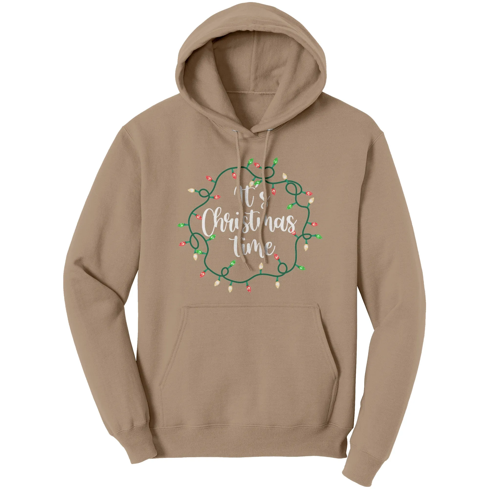 It's Christmas Time Hoodie For Christmas Gifts For Her, Cute Christmas Hoodie, Christmas Sweater Gift, Vintage Christmas Design Hoodies Gift