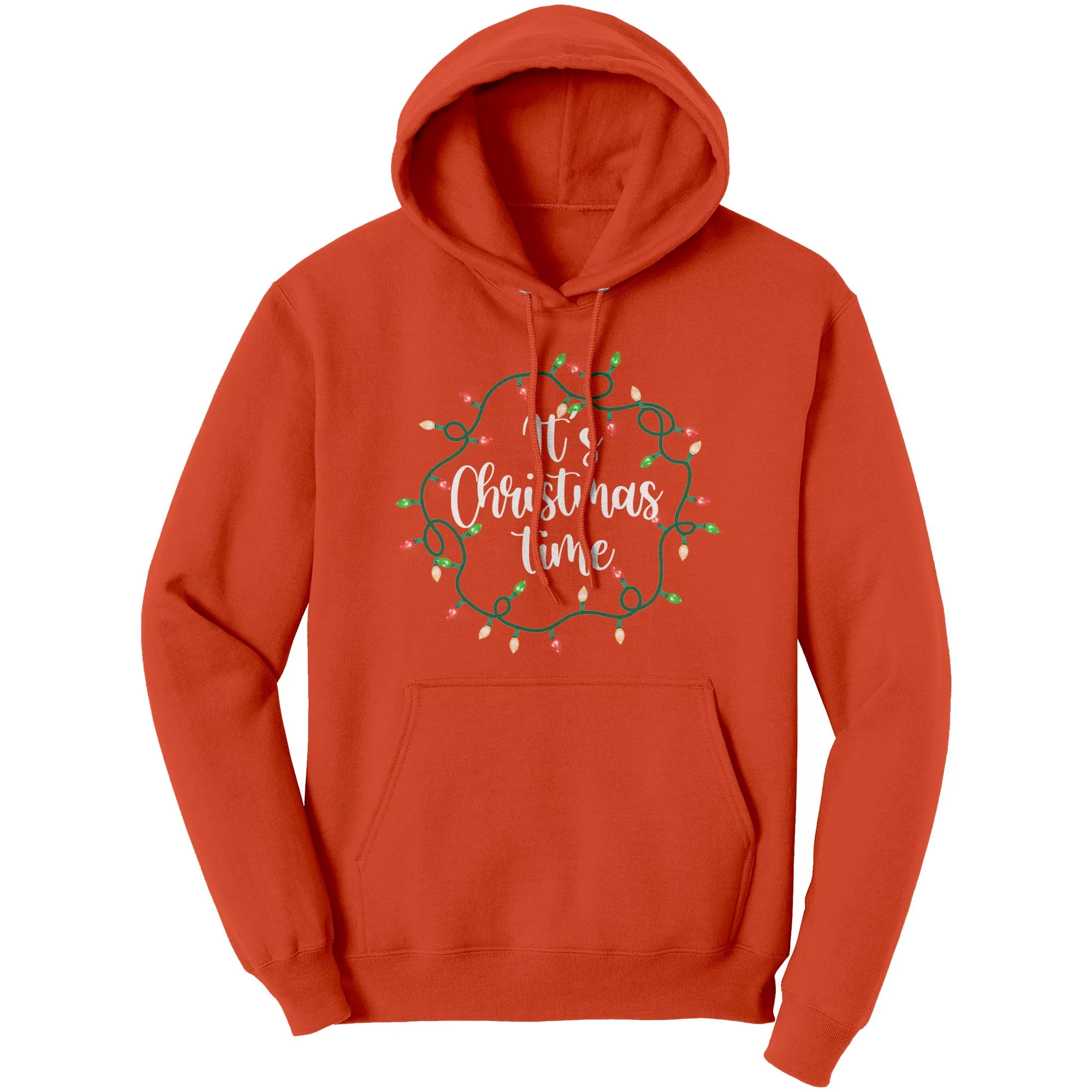 It's Christmas Time Hoodie For Christmas Gifts For Her, Cute Christmas Hoodie, Christmas Sweater Gift, Vintage Christmas Design Hoodies Gift