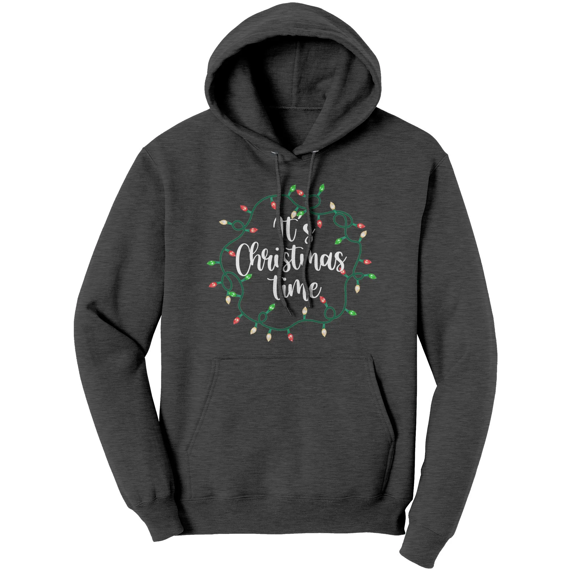 It's Christmas Time Hoodie For Christmas Gifts For Her, Cute Christmas Hoodie, Christmas Sweater Gift, Vintage Christmas Design Hoodies Gift