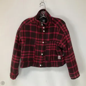 Jacket Other By Bdg In Plaid Pattern, Size: S