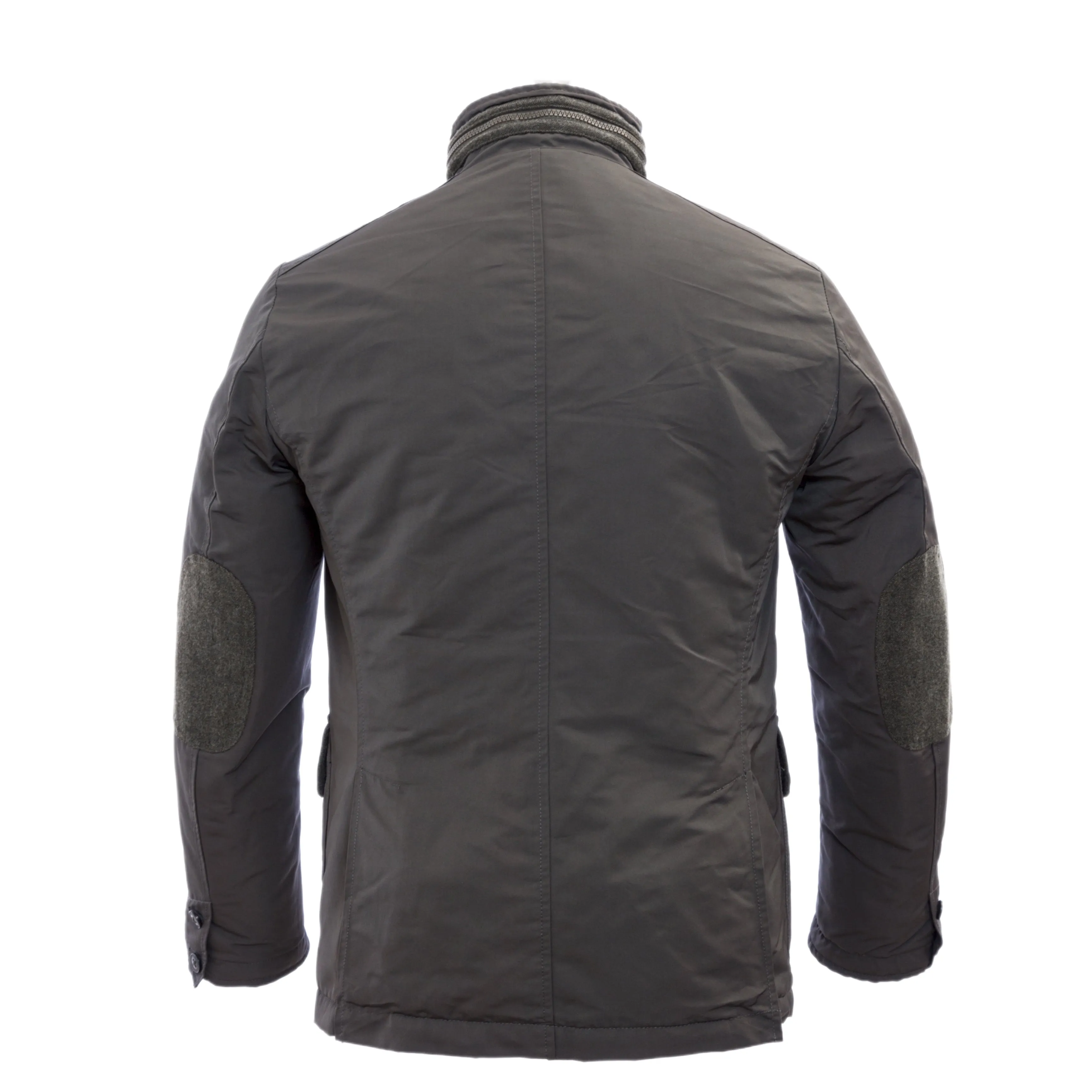 J.W. TABACCHI Charcoal Pocketed Field Style Jacket M20134N NWT $294