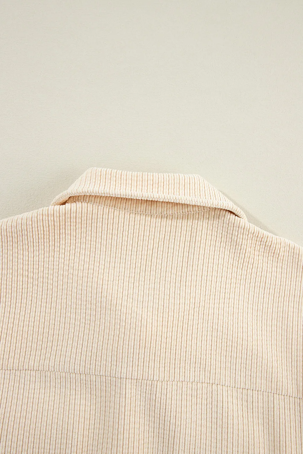 KaleaBoutique Corduroy Flap Pocket Button Up Shacket