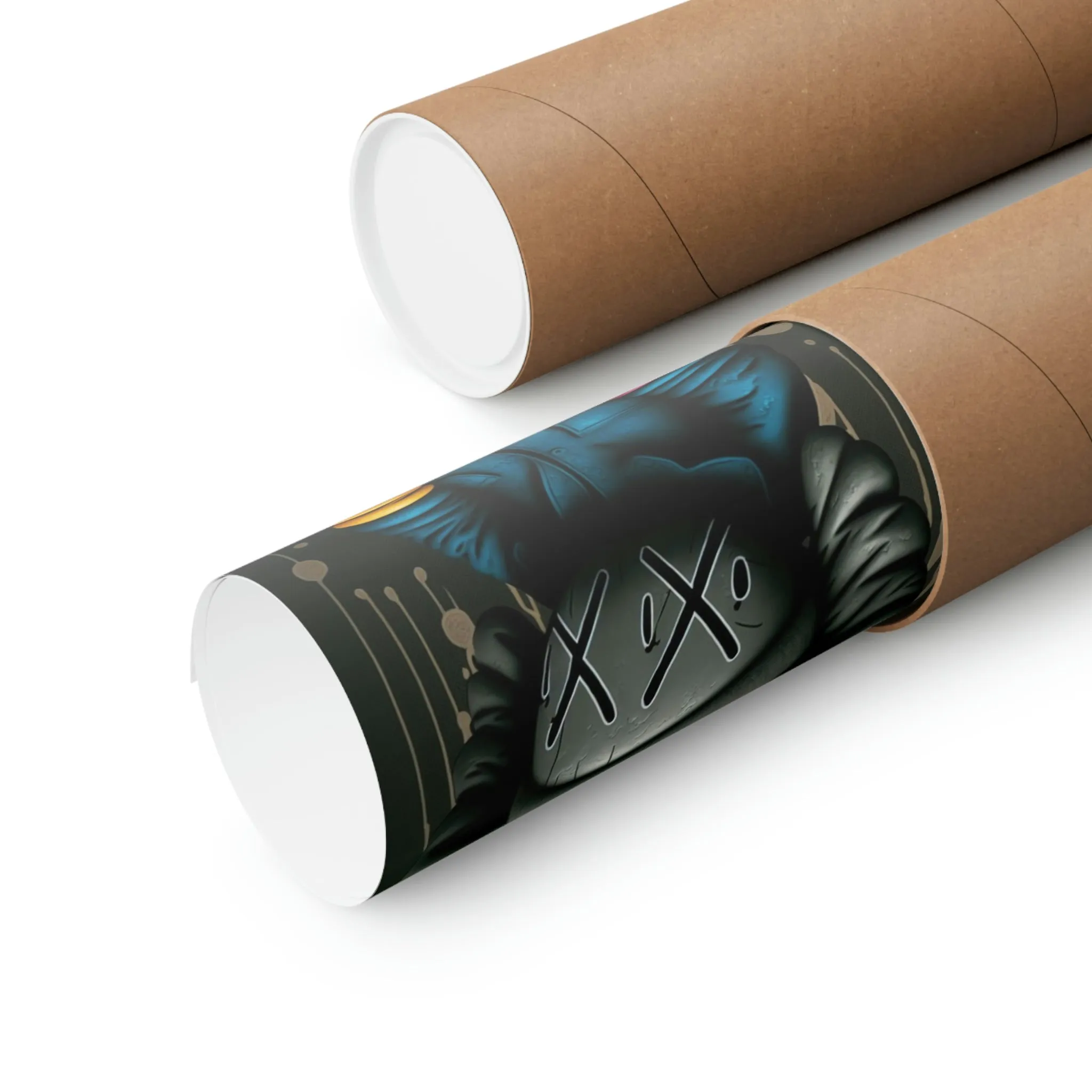 KAWS 3D TRENCH  Premium Matte Vertical Posters