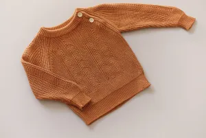Knit Sweater - Rust