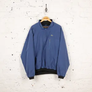 Lacoste 1/4 Zip 90s Jacket - Blue - XXL