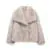 Lady Jacket Winter Fur High Pockets Faux Collar Gradient Overcoats Fashion Female Big  Street Fur Loose Luxury Women Best price Affordable Coat