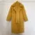 Lapel Plus Winter Early-bird special Oversized Coat Luxury Faux Customizable Plush Outerwear Fur Belted Overcoats Jacket Size Long Female Fur Rabbit Coats Women