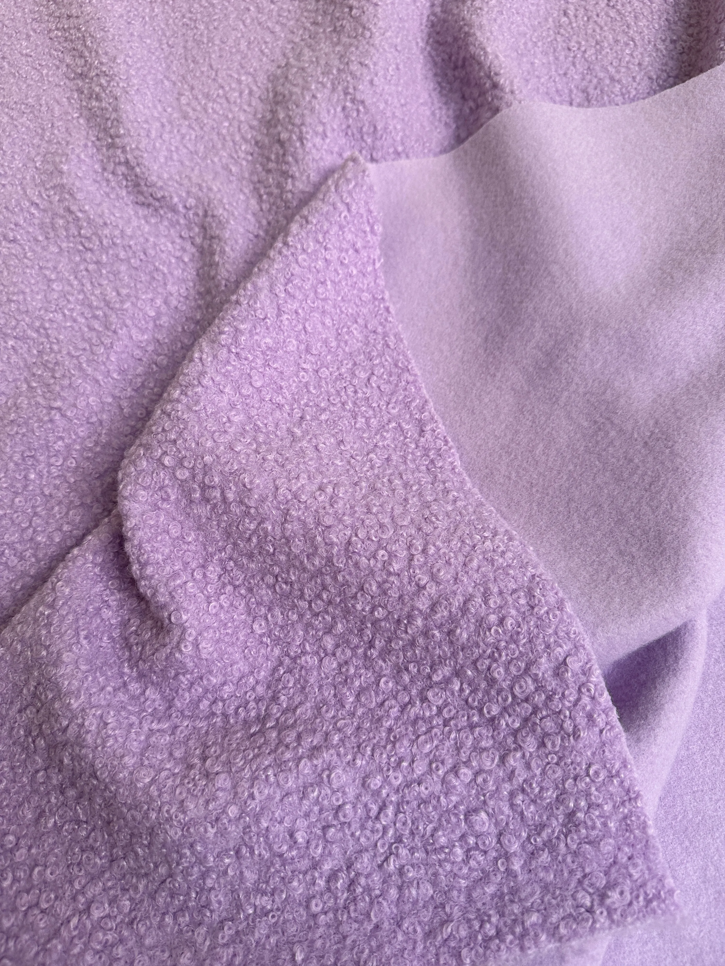 Lavender Premium Lamb Faux Wool