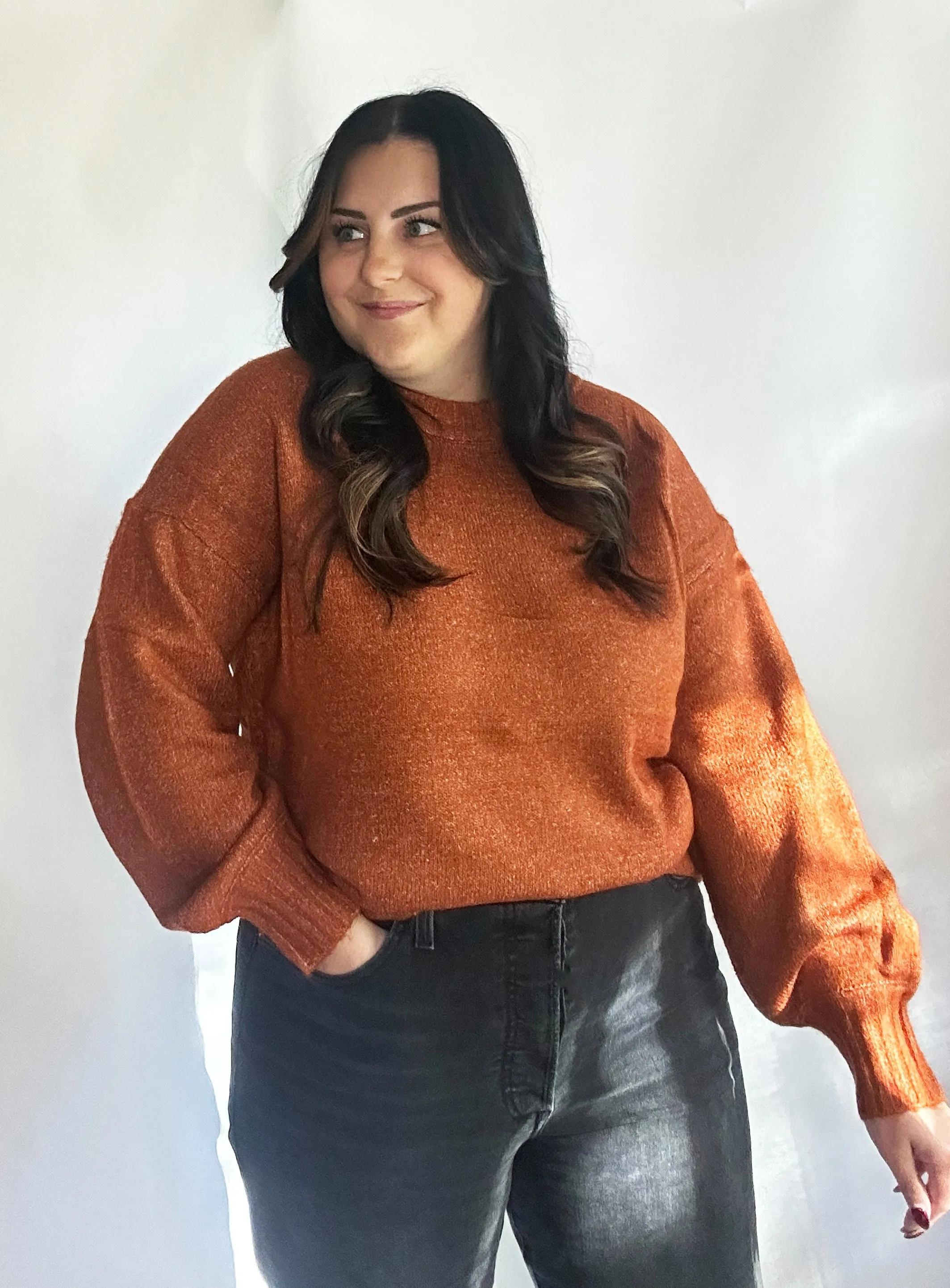 Leaves Turn Sweater