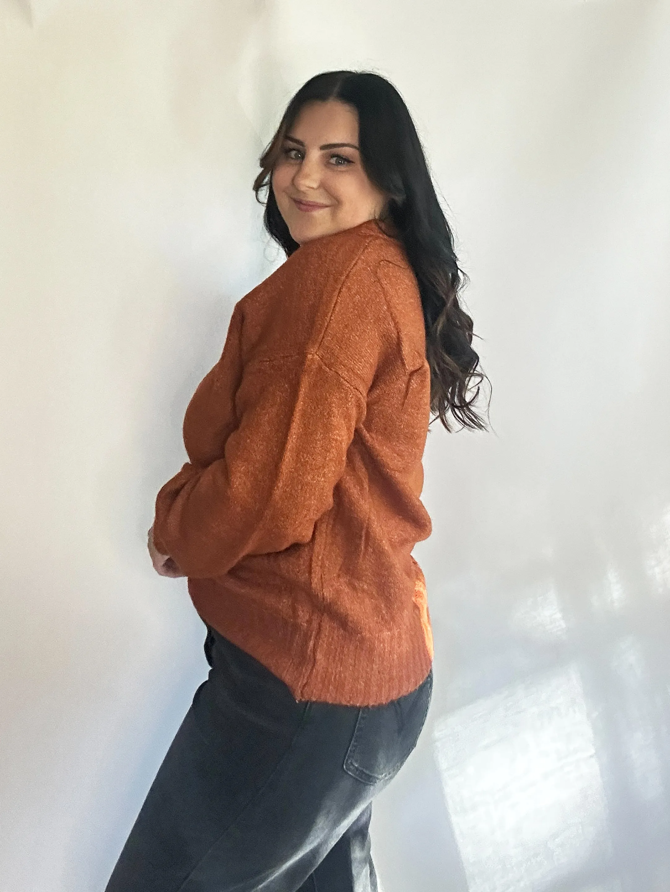Leaves Turn Sweater