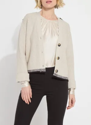 Lilith Light Pewter Cardigan
