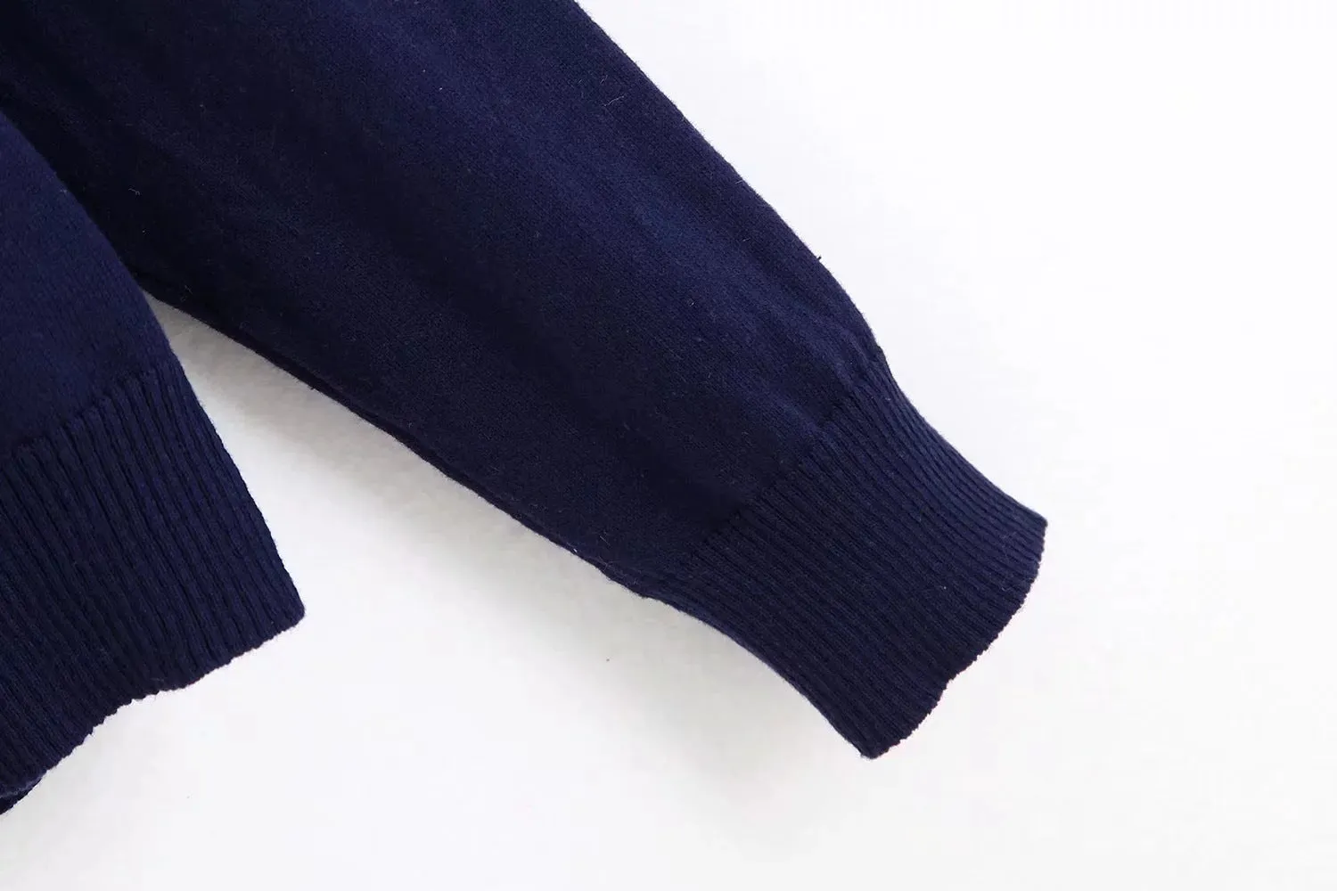 Lozenge Single-breasted Knitting Cardigan Sweaters
