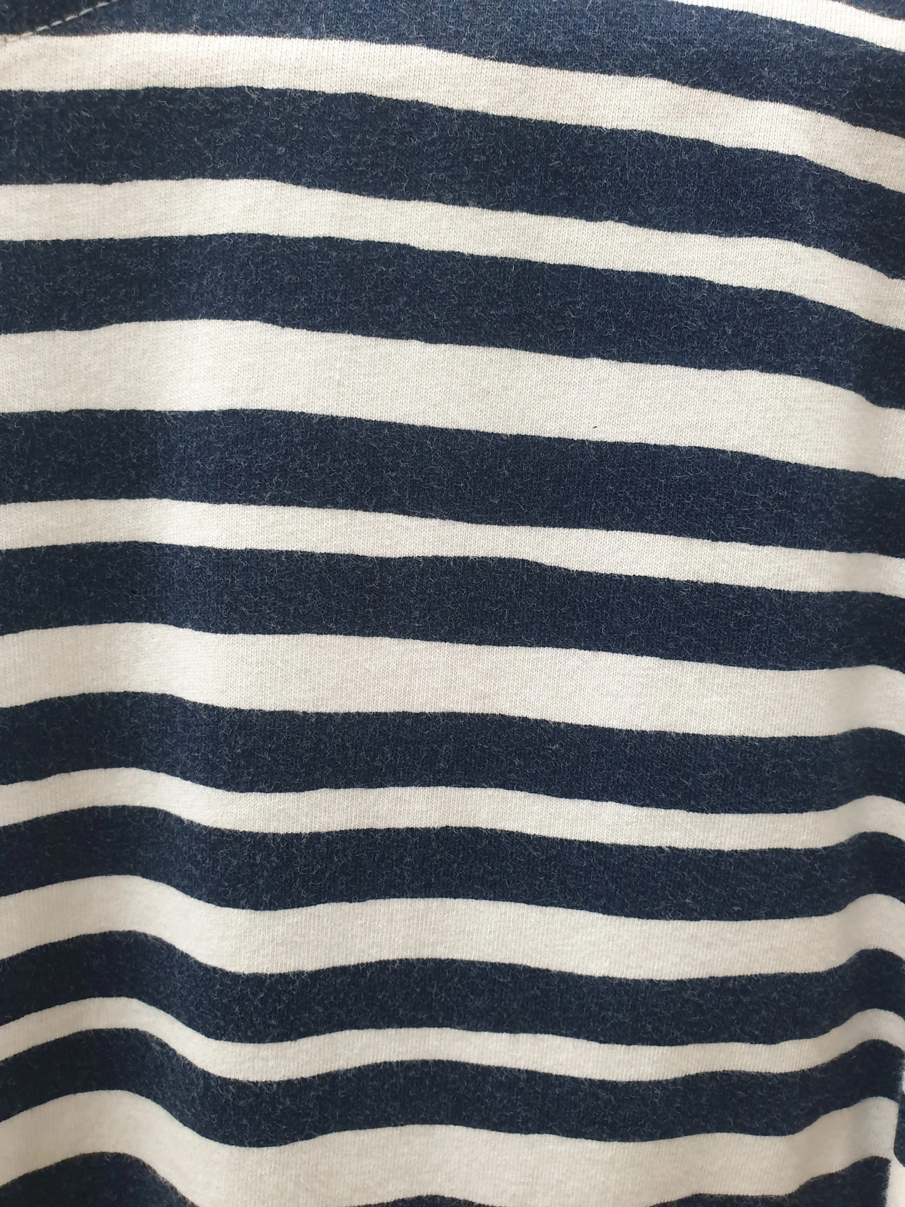 Marimekko   Uniqlo blue and white striped top size XXS (large fit, fits 6-8)