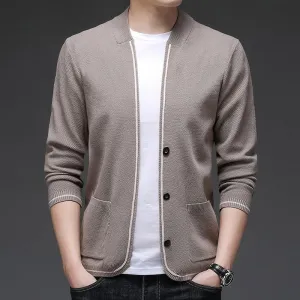 Men's Knitted Cardigan Coats