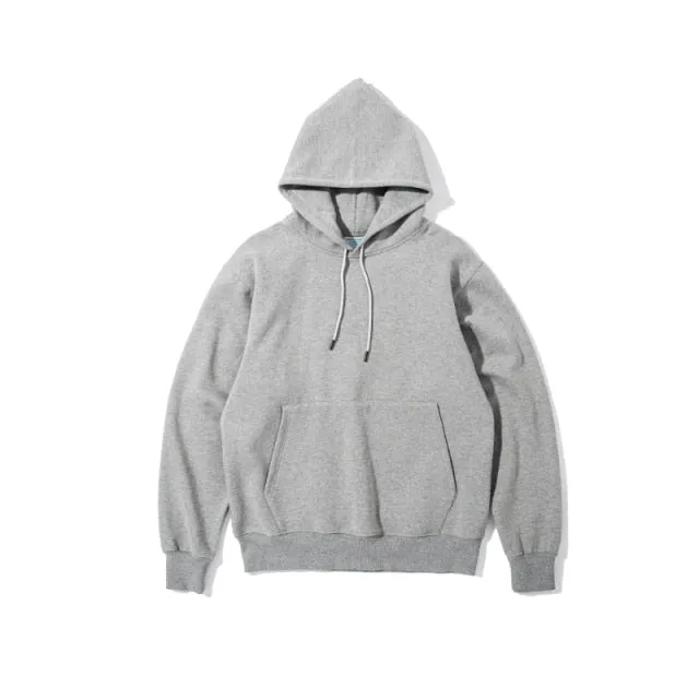Mens Thick Hip Hop Pure Hoodies