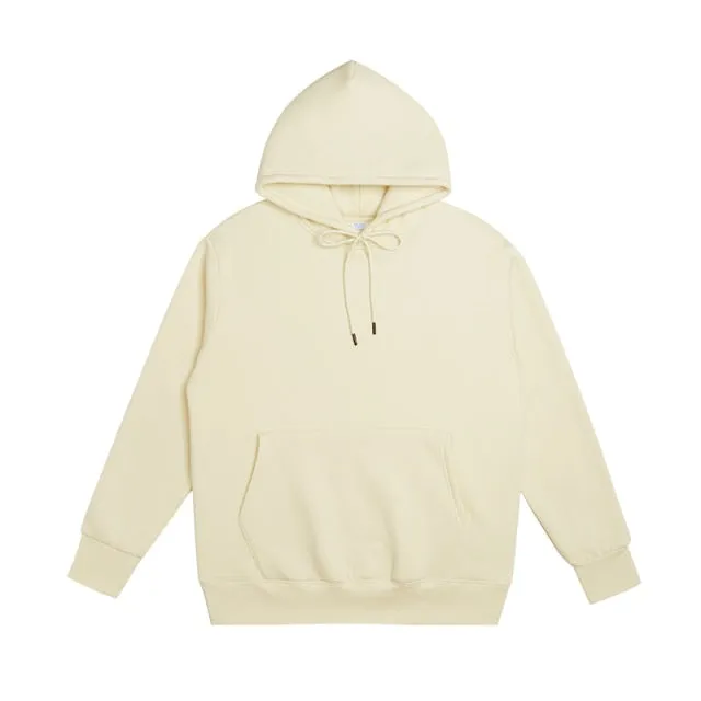 Mens Thick Hip Hop Pure Hoodies