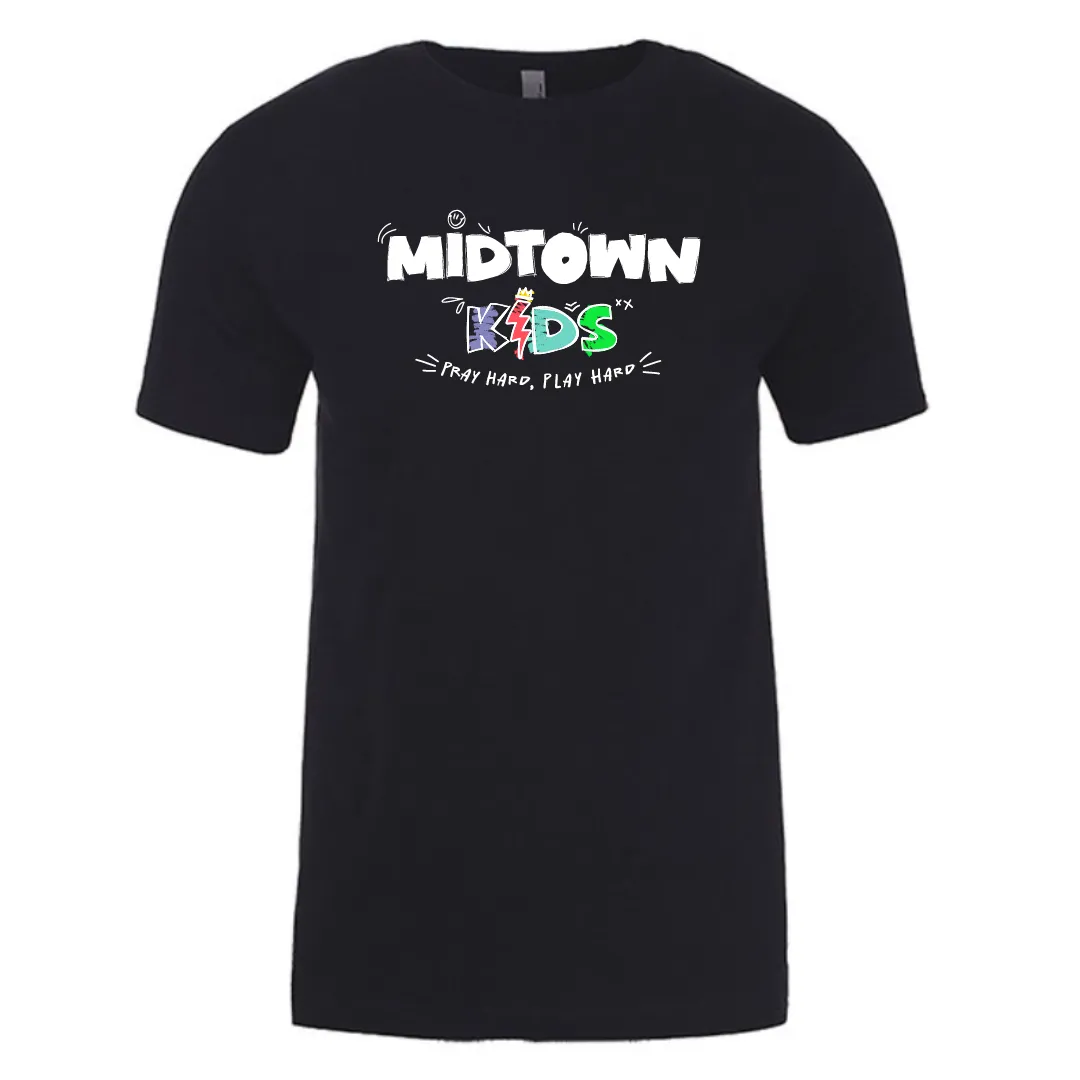 Midtown Kids | Adult Black T