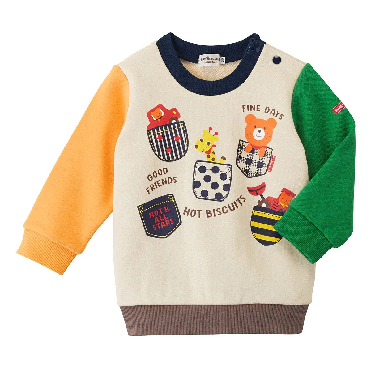 MIKIHOUSE HOT BISCUITS SWEAT SHIRT