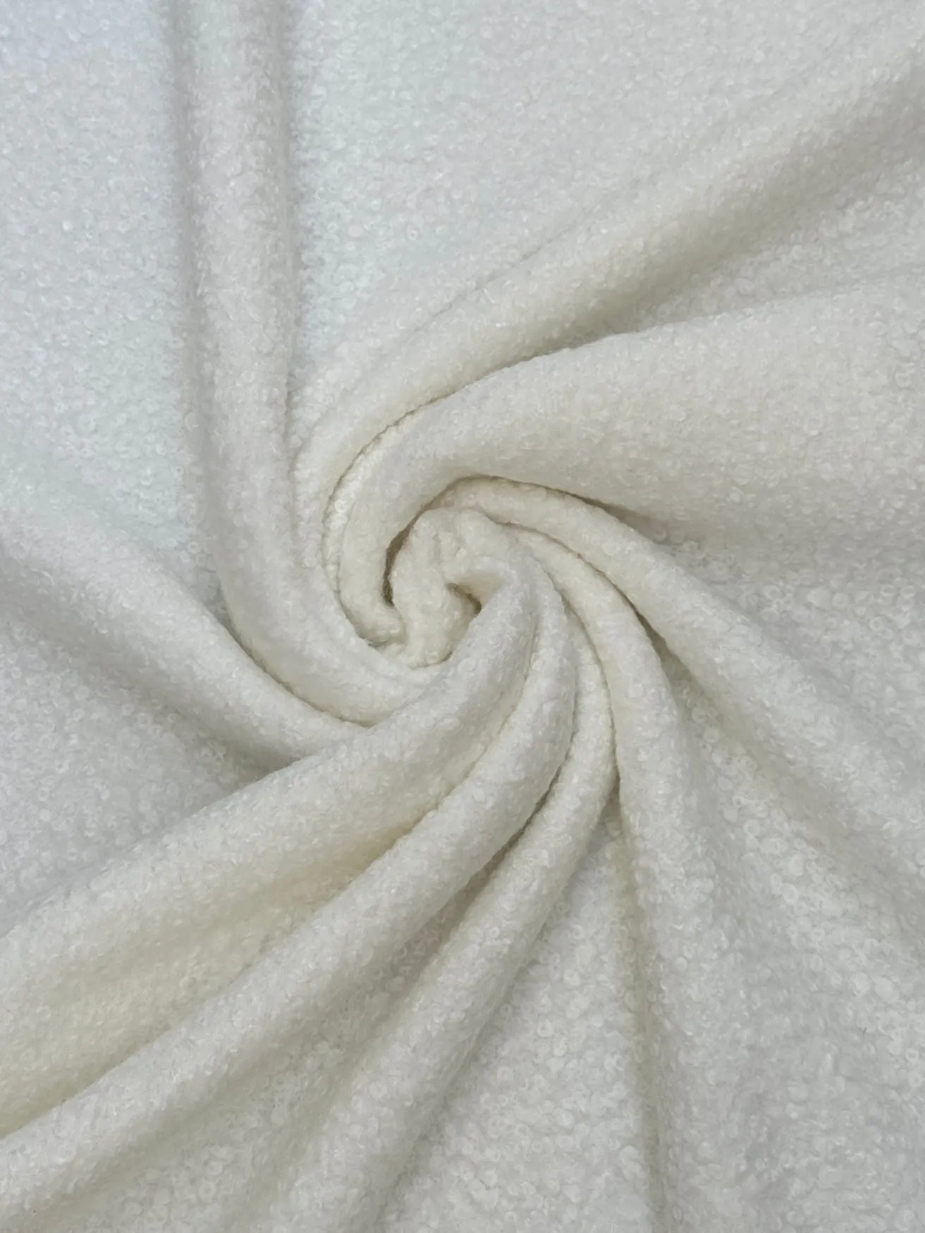 Milk White Premium Lamb Faux Wool