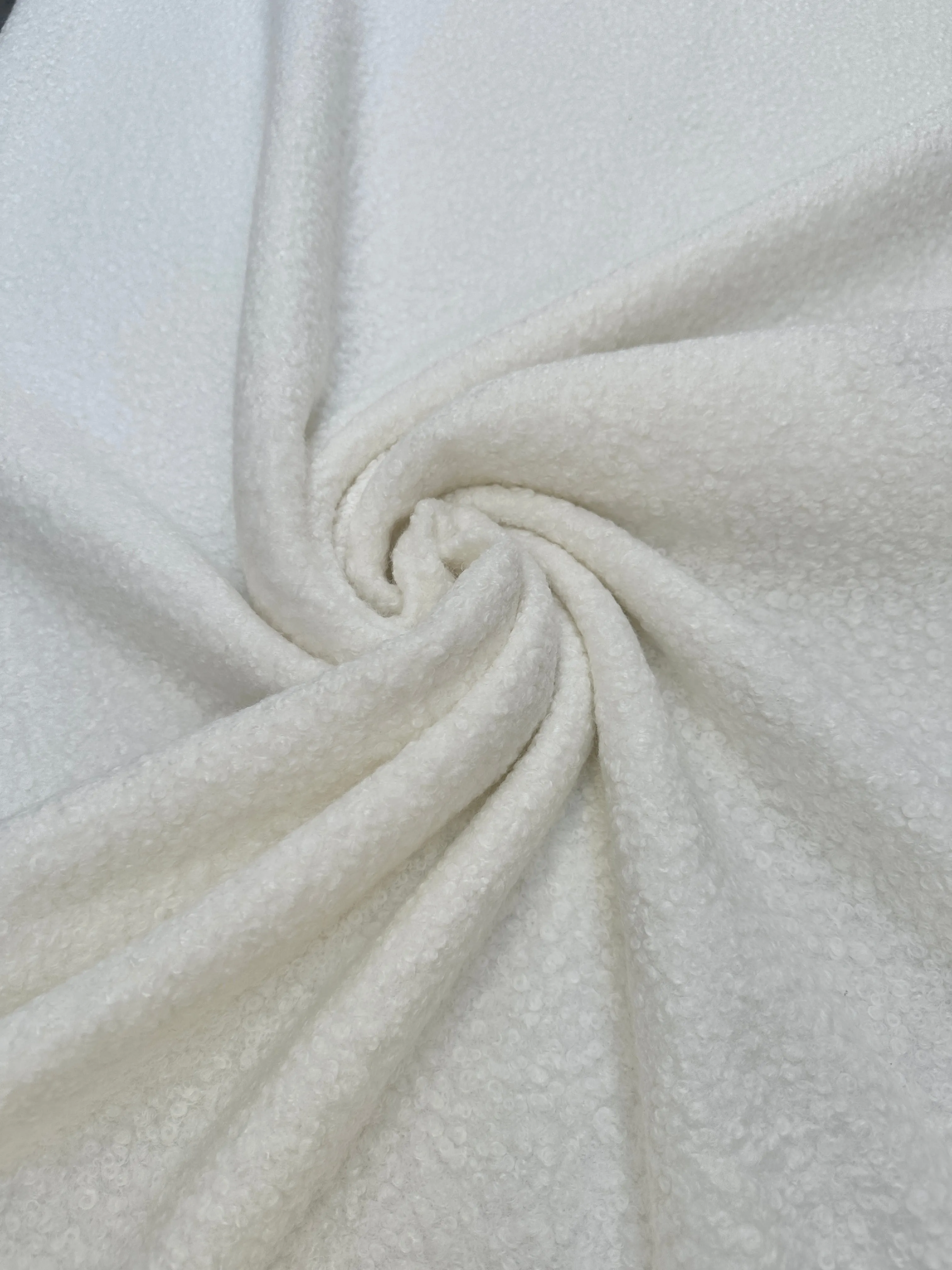 Milk White Premium Lamb Faux Wool