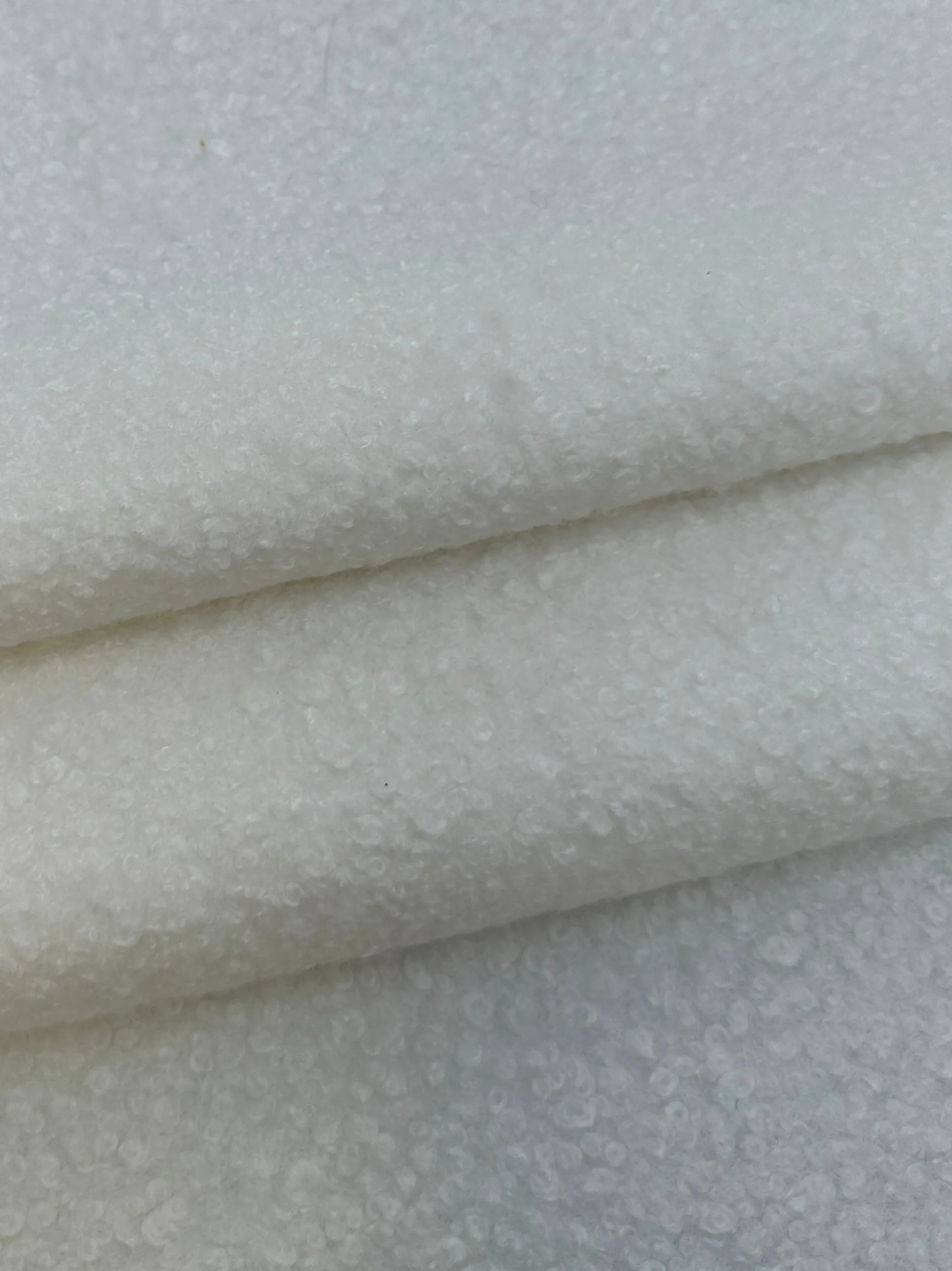 Milk White Premium Lamb Faux Wool