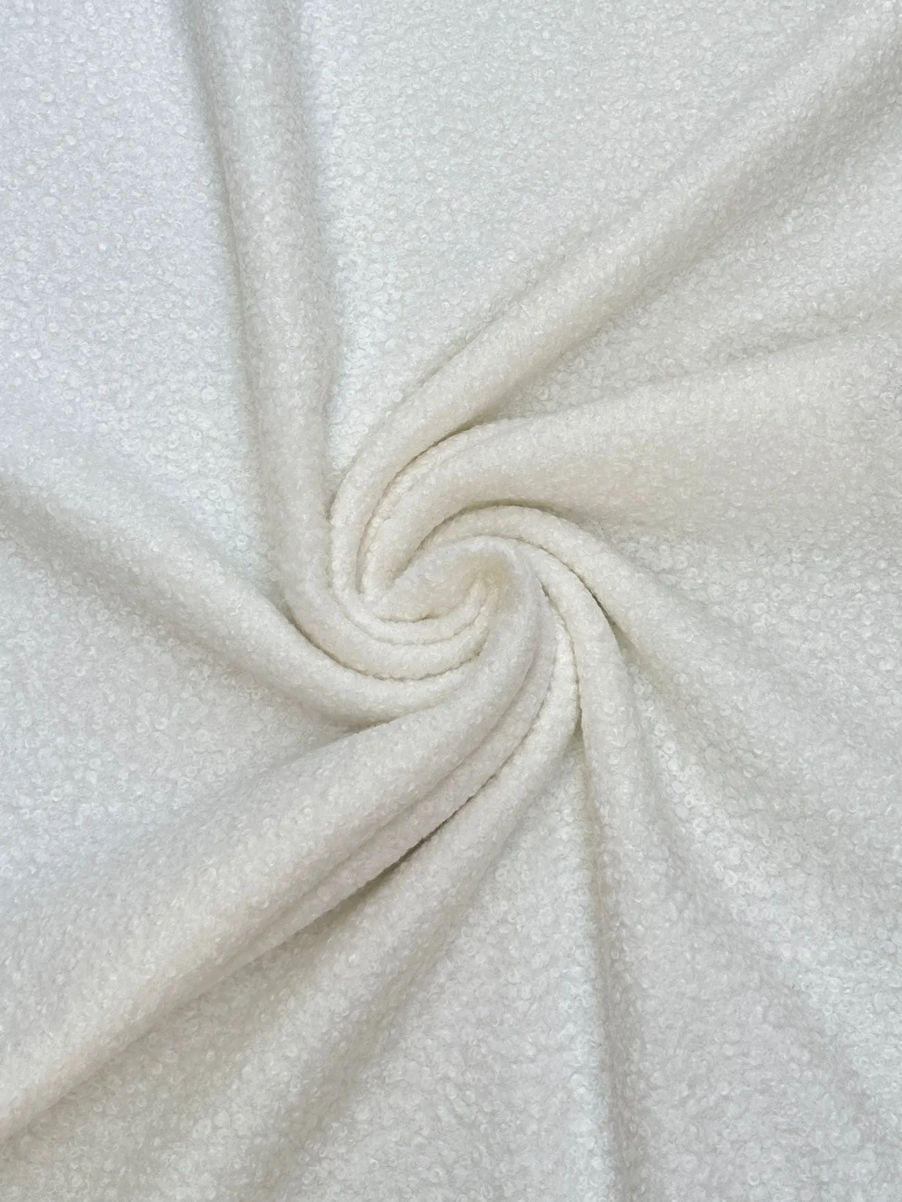 Milk White Premium Lamb Faux Wool