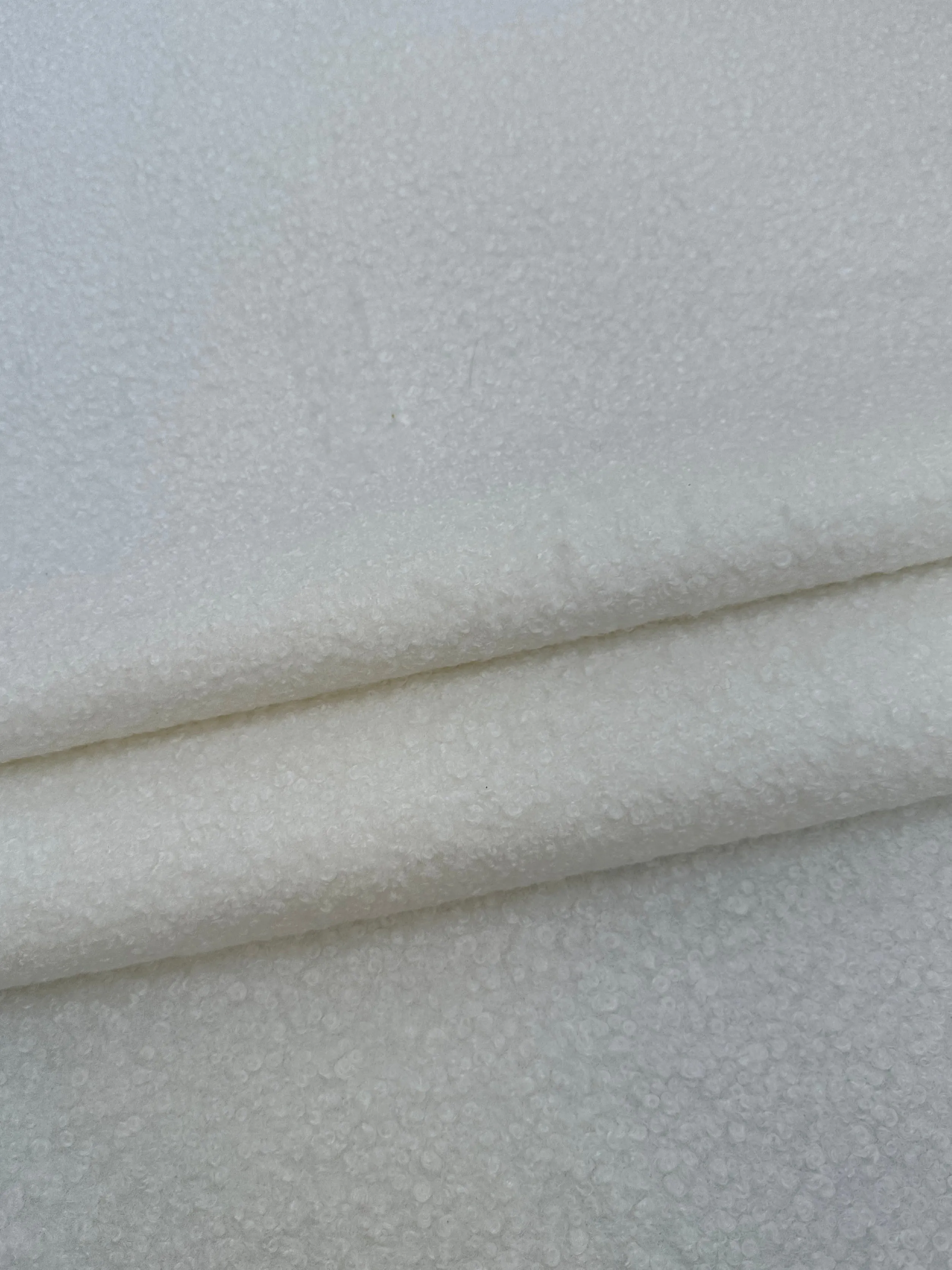 Milk White Premium Lamb Faux Wool
