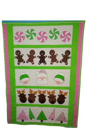 Modern Christmas Quilt