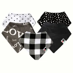 MODERN NEUTRALS  (girls) | Premium  Baby Bandana Bib