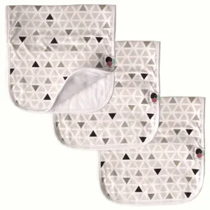 MODERN TRIANGLES | Burp Cloths
