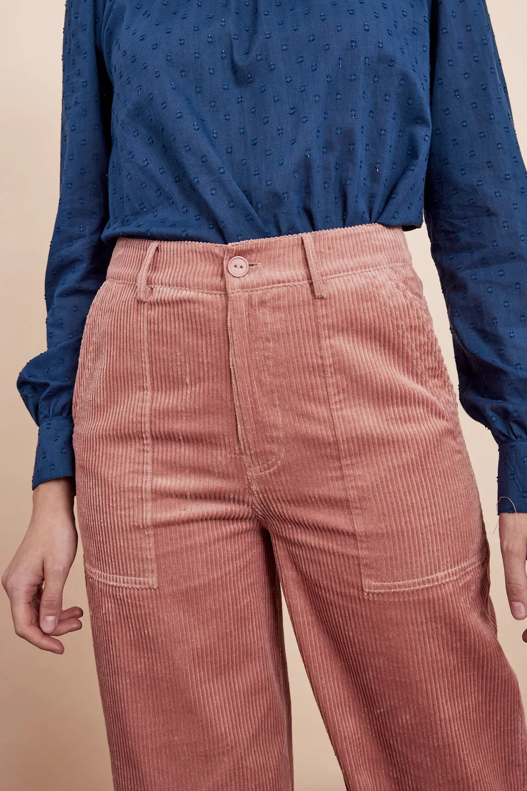 Nora Trouser - Dusty Pink