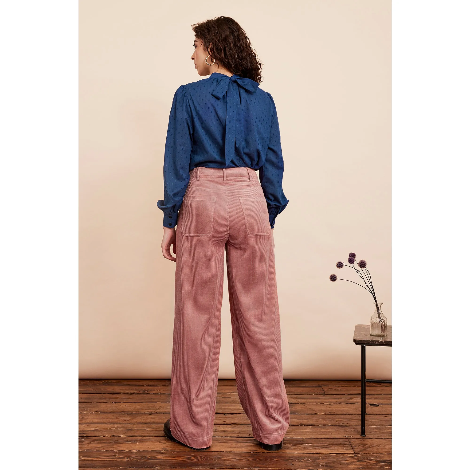 Nora Trouser - Dusty Pink