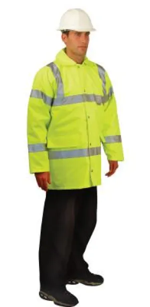 OccuNomix Premium 5-in-1 Parka, Medium, Yellow, LUX-TJFS-YM