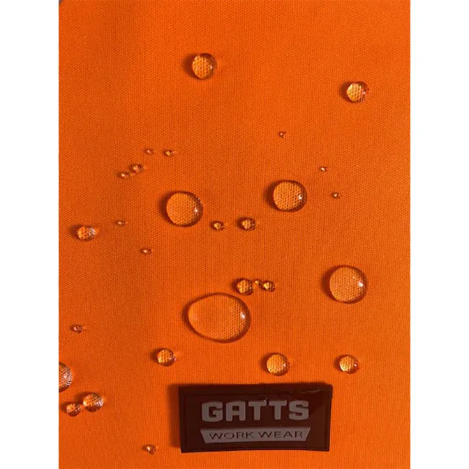 Orange Hi-Visibility, Water Resistant Super Sweatshirt by Gatts Workwear - Style SWX2