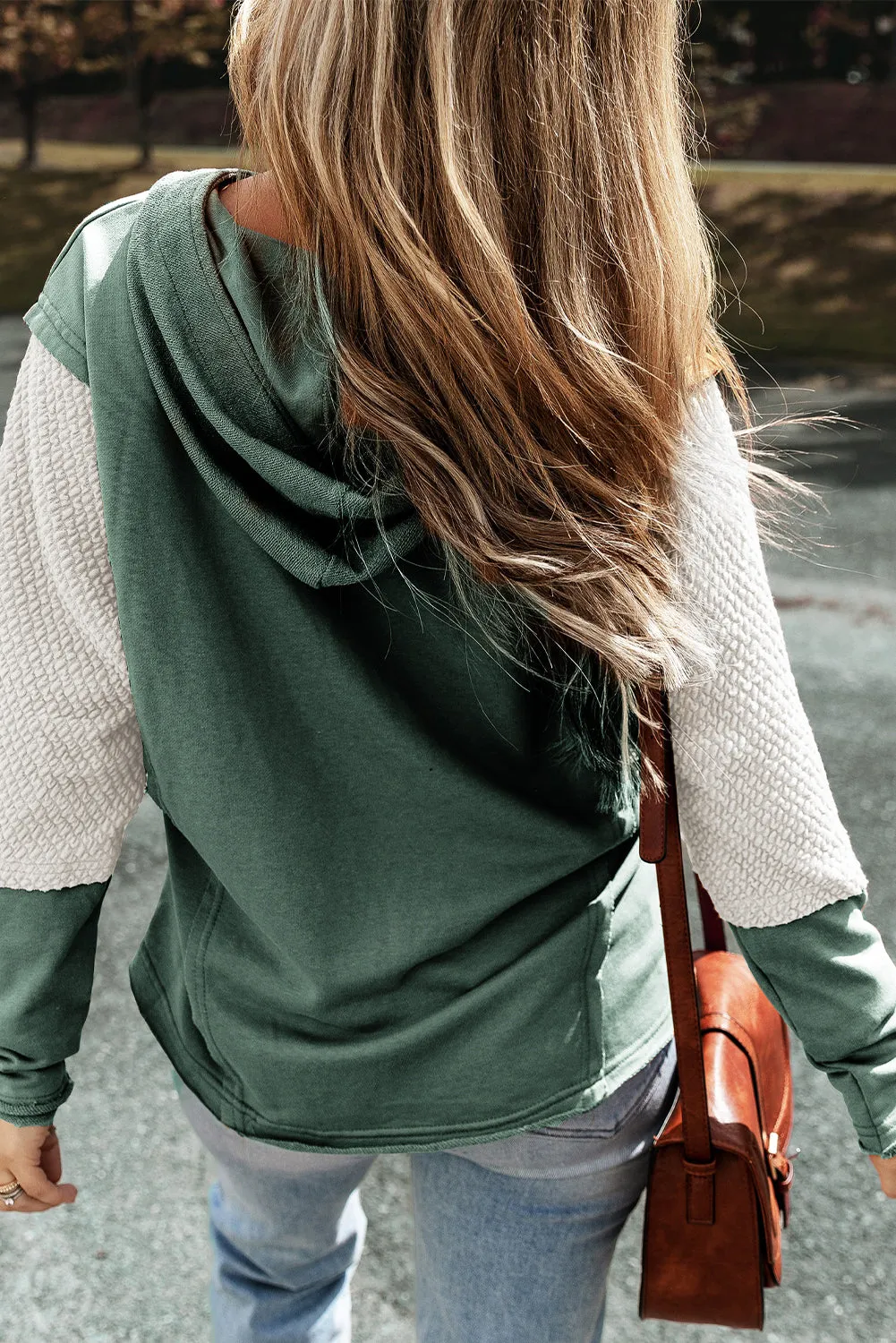 Patchwork Colorblock Hoodie