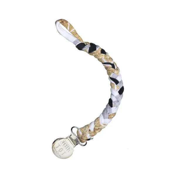 Petit Tot Braided Pacifier Clip