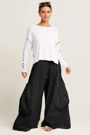 Pima Cotton Whipstitch Crewneck Sweater