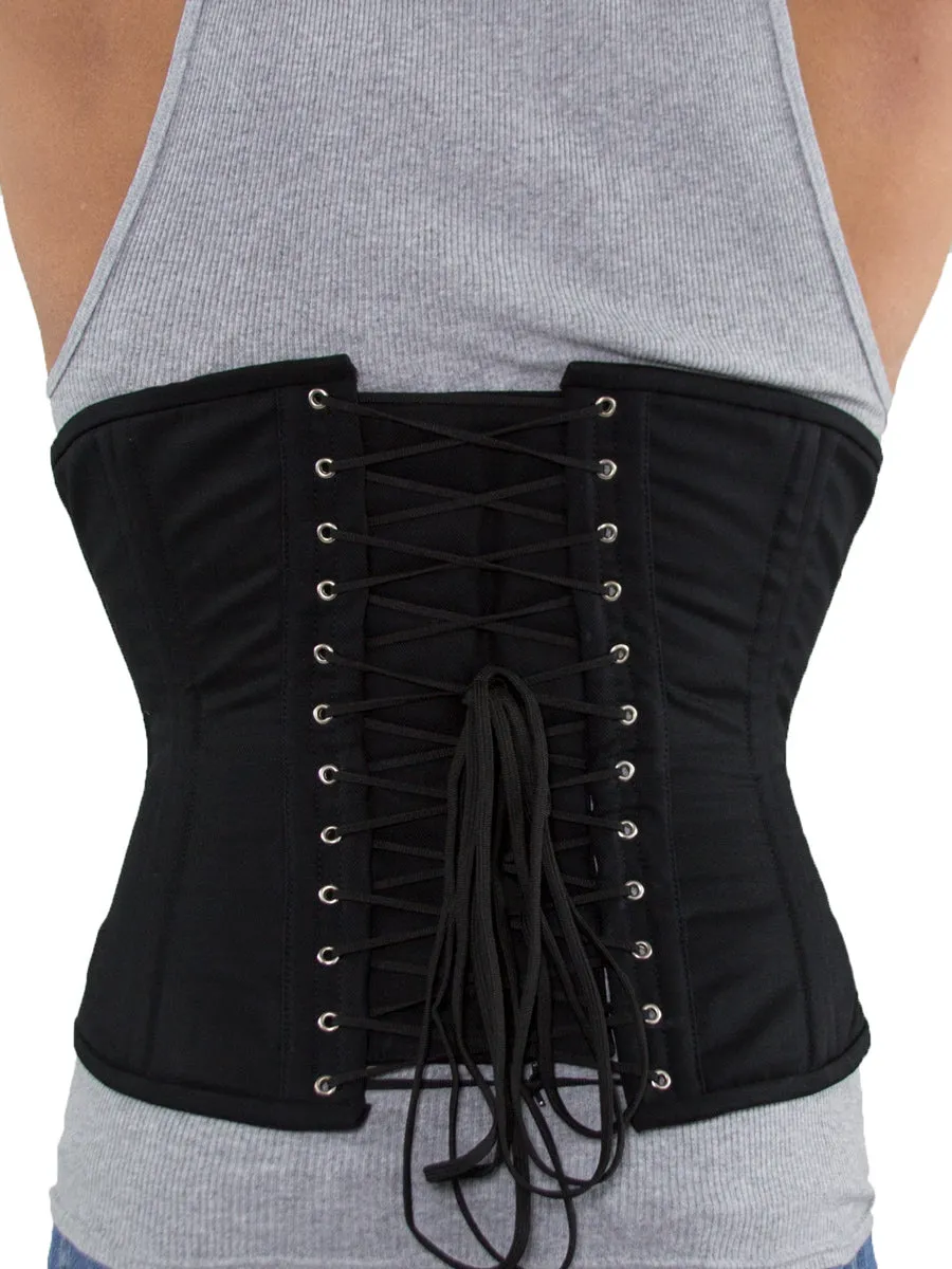 Plus Size Cotton Modern Curve Longline Underbust Corset : CS-701