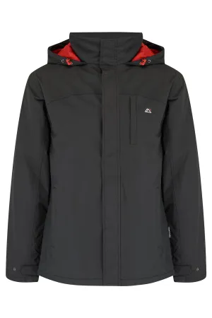 Pursuit Mens Waterproof Coat - Jet Black