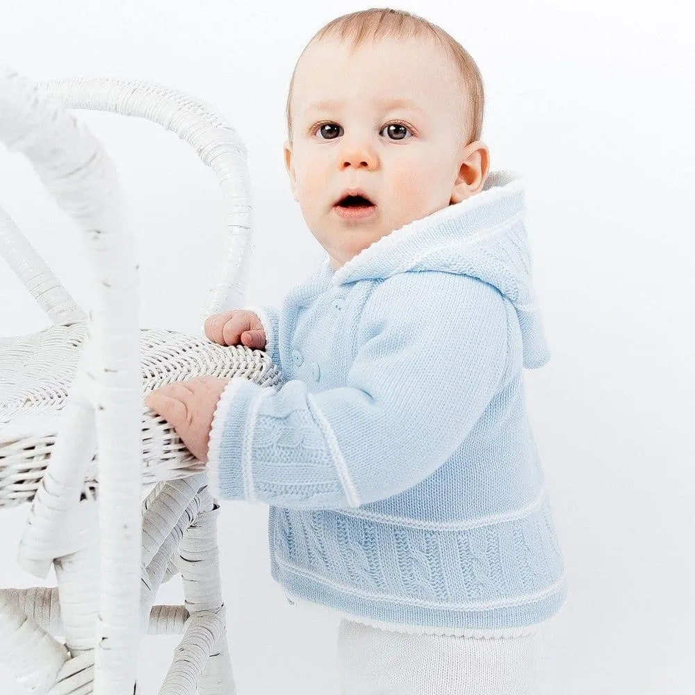 "Taylor" Dandelion Thick Knitted Pram Coat