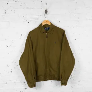 Ralph Lauren Harrington Bomber Jacket - Green - M