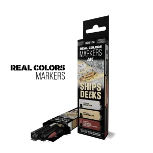 Real Colors Markers - Set 3 Ships & Decks
