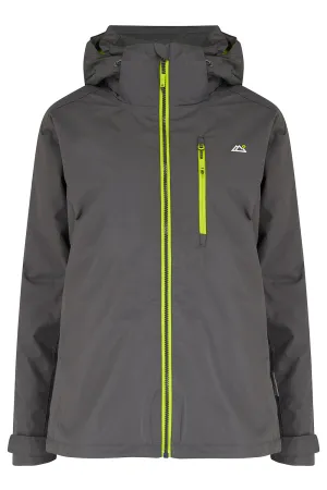 Resolve Womens Waterproof Coat - Granite