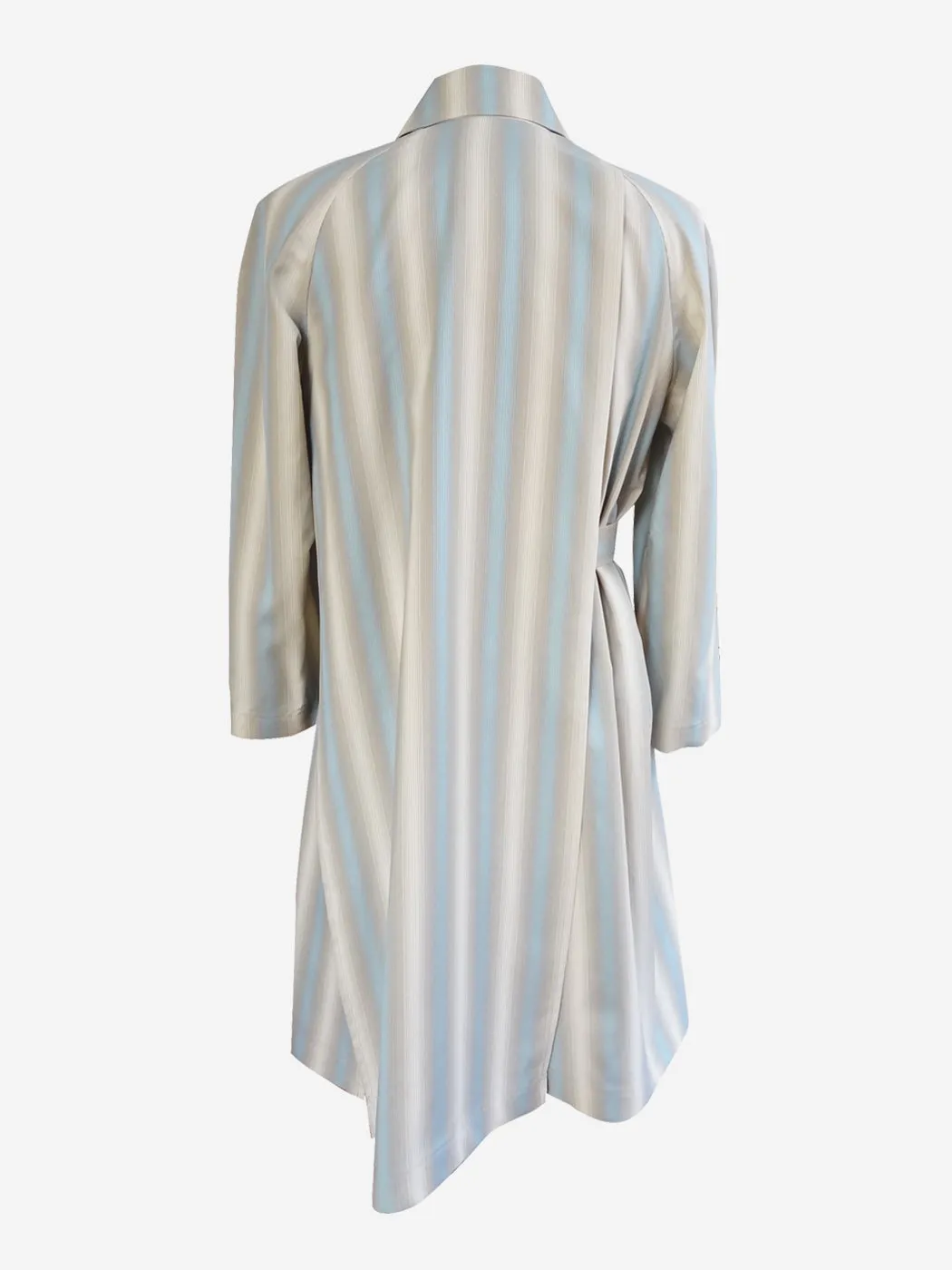 Revolve Trench Ombré Stripe