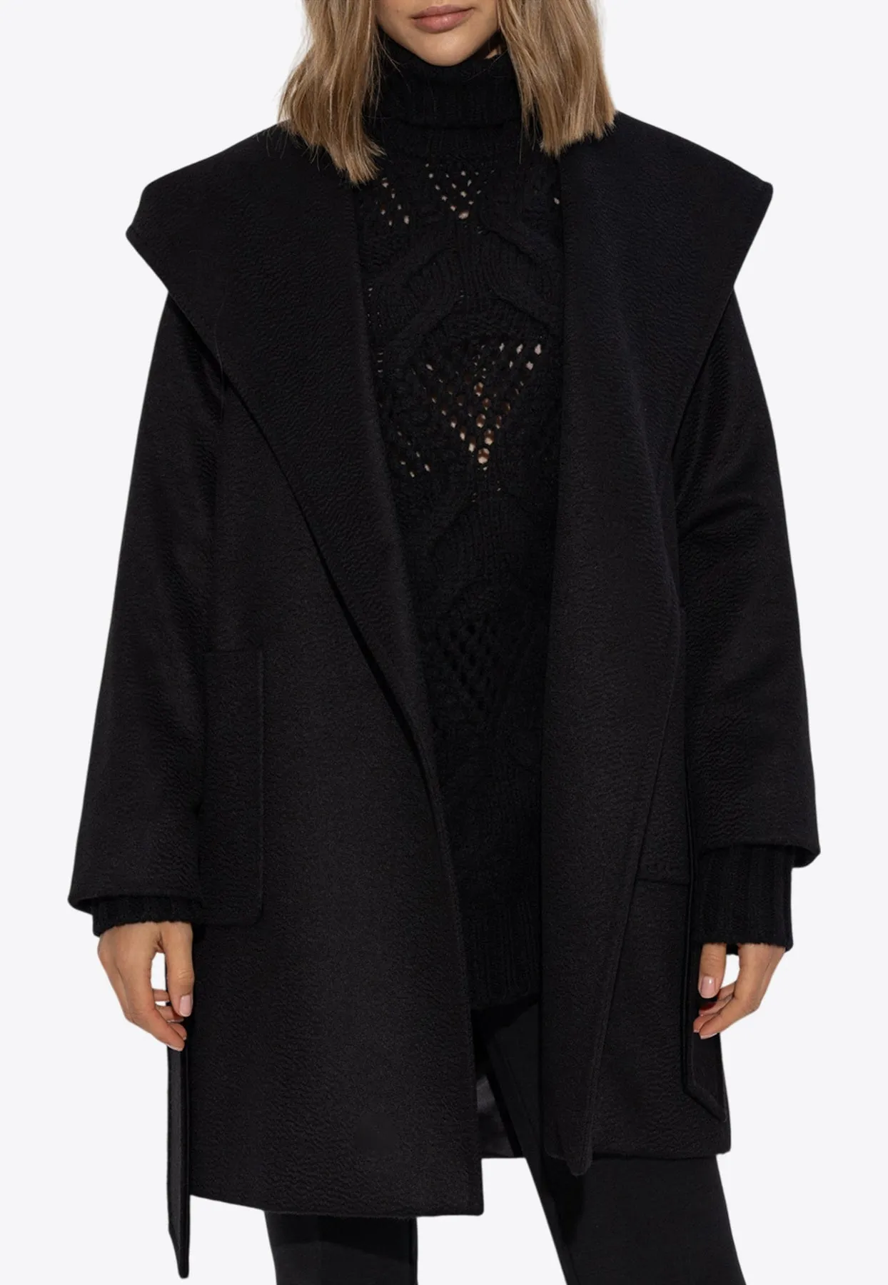 Rialto Wool Hooded Coat
