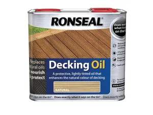 Ronseal Decking Oil Clear 2.5 Litre