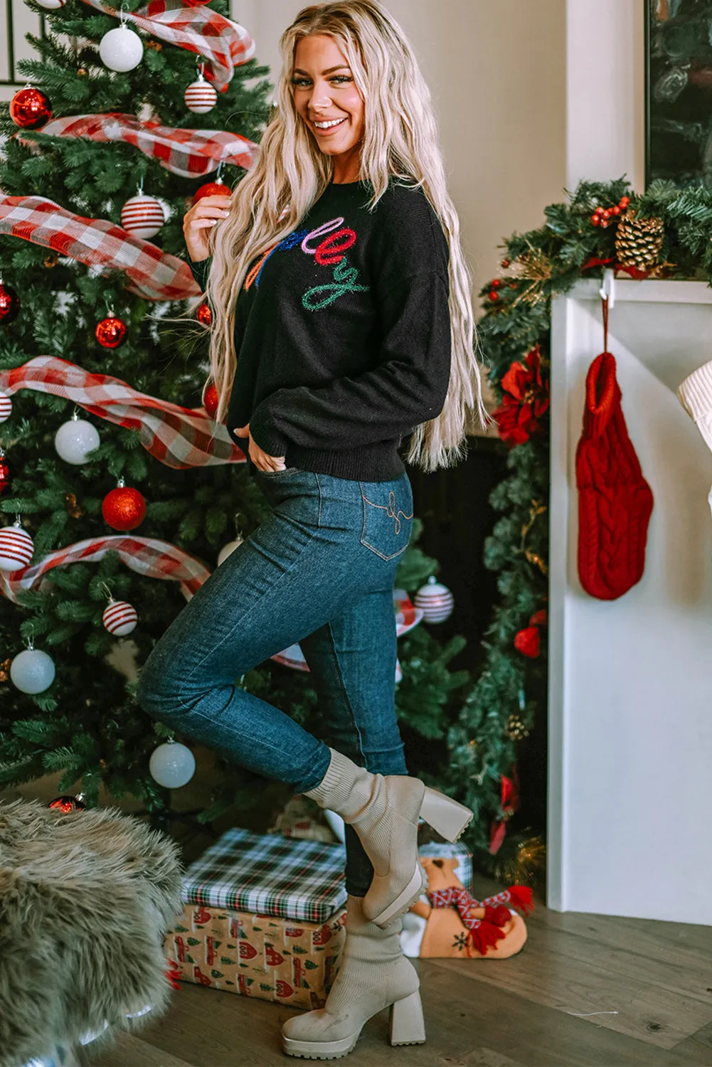 Round Neck Casual Sweater