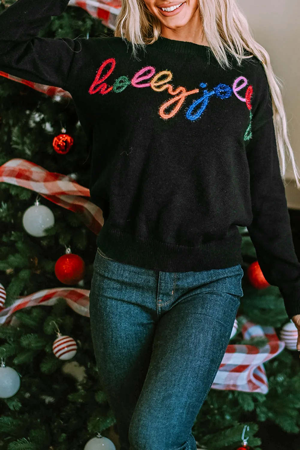 Round Neck Casual Sweater