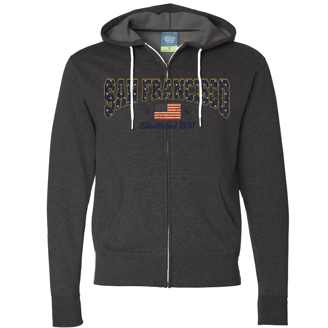 San Francisco Stars Zip-Up Hoodie